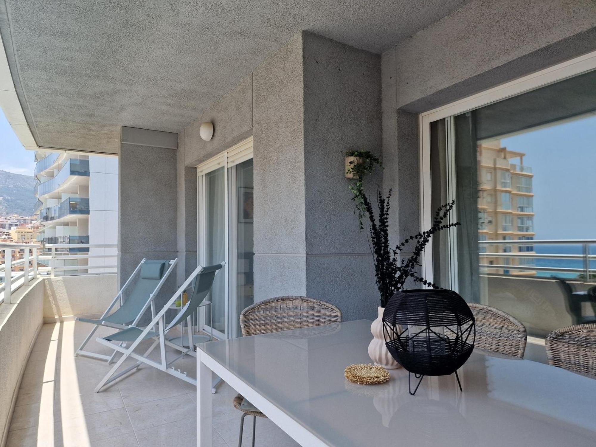 Cozy Apartment Apolo XIV Seaview Calpe Bagian luar foto